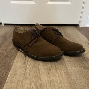 Goodfellow & Co Brown Suede Oxfords Sleek Design